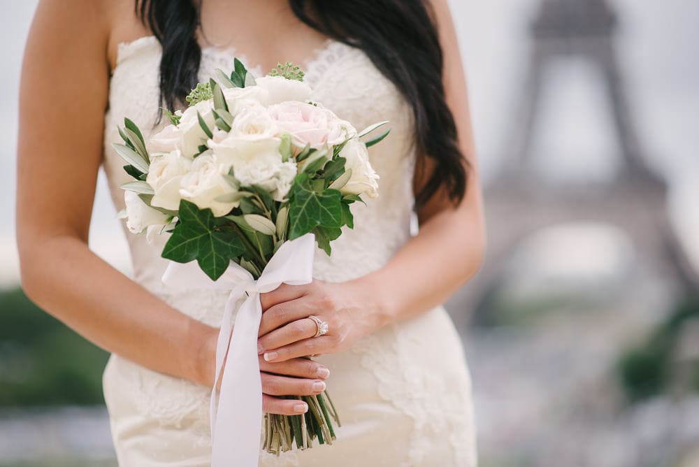 Elope in Paris - Bridal bouquet for Paris wedding Elope in Paris - Bridal bouquet for Paris wedding
