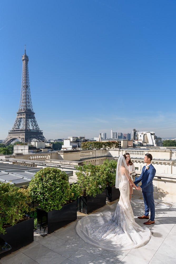 Get married on a Parisian rooftop or terrance - Shangri La Paris Get married on a Parisian rooftop or terrance - Shangri La Paris