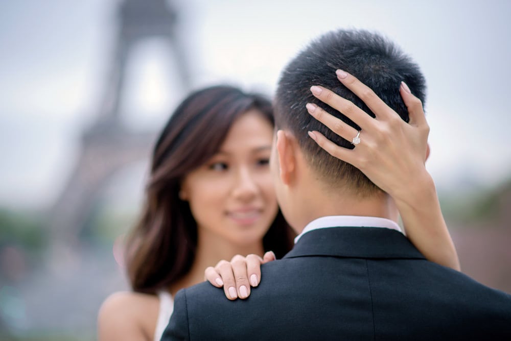 Creative engagement photo ideas - The Cute close-up of the engagement ring 2 Creative engagement photo ideas - The Cute close-up of the engagement ring 2