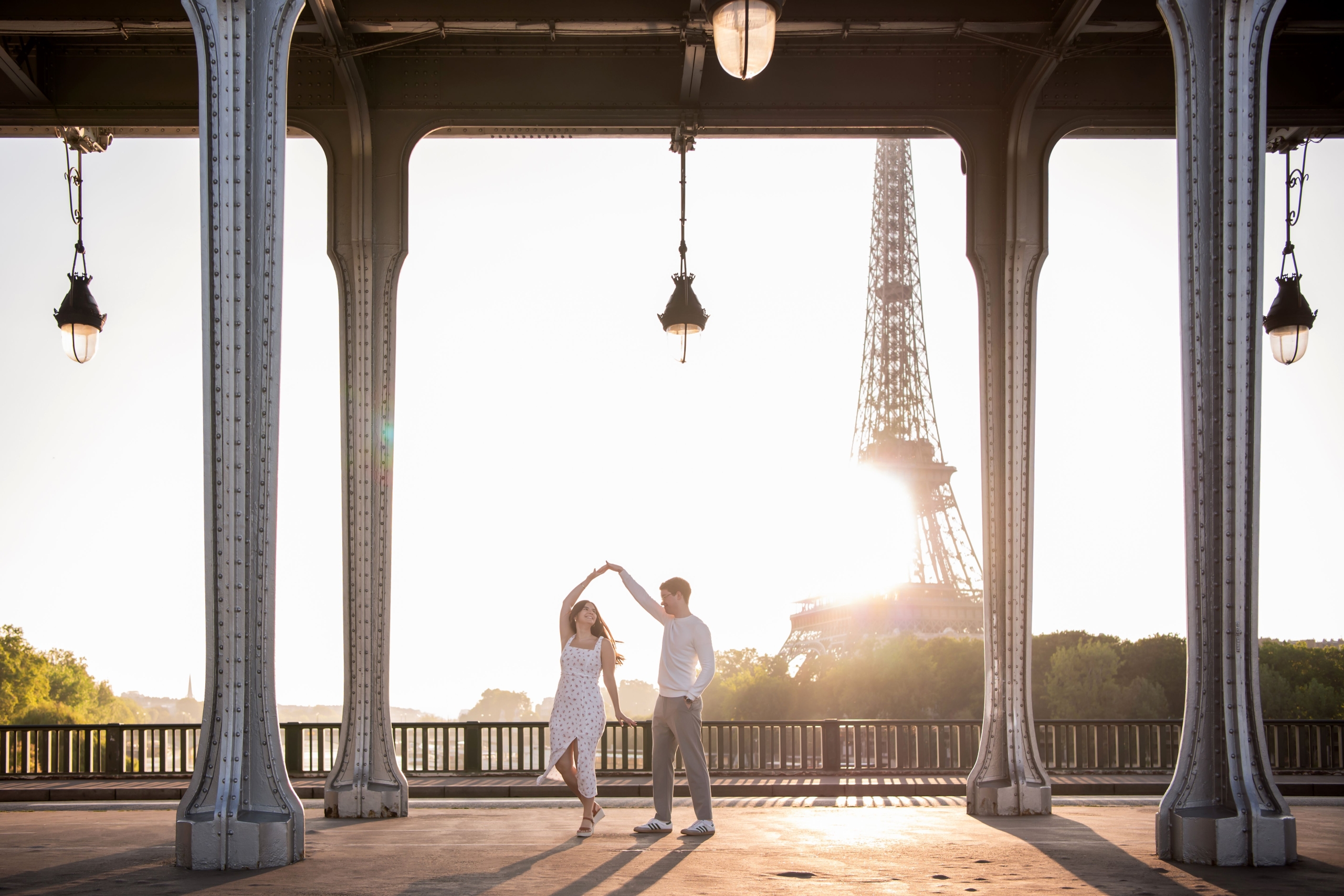 Couple photo session with Irene at Bir Hakeim